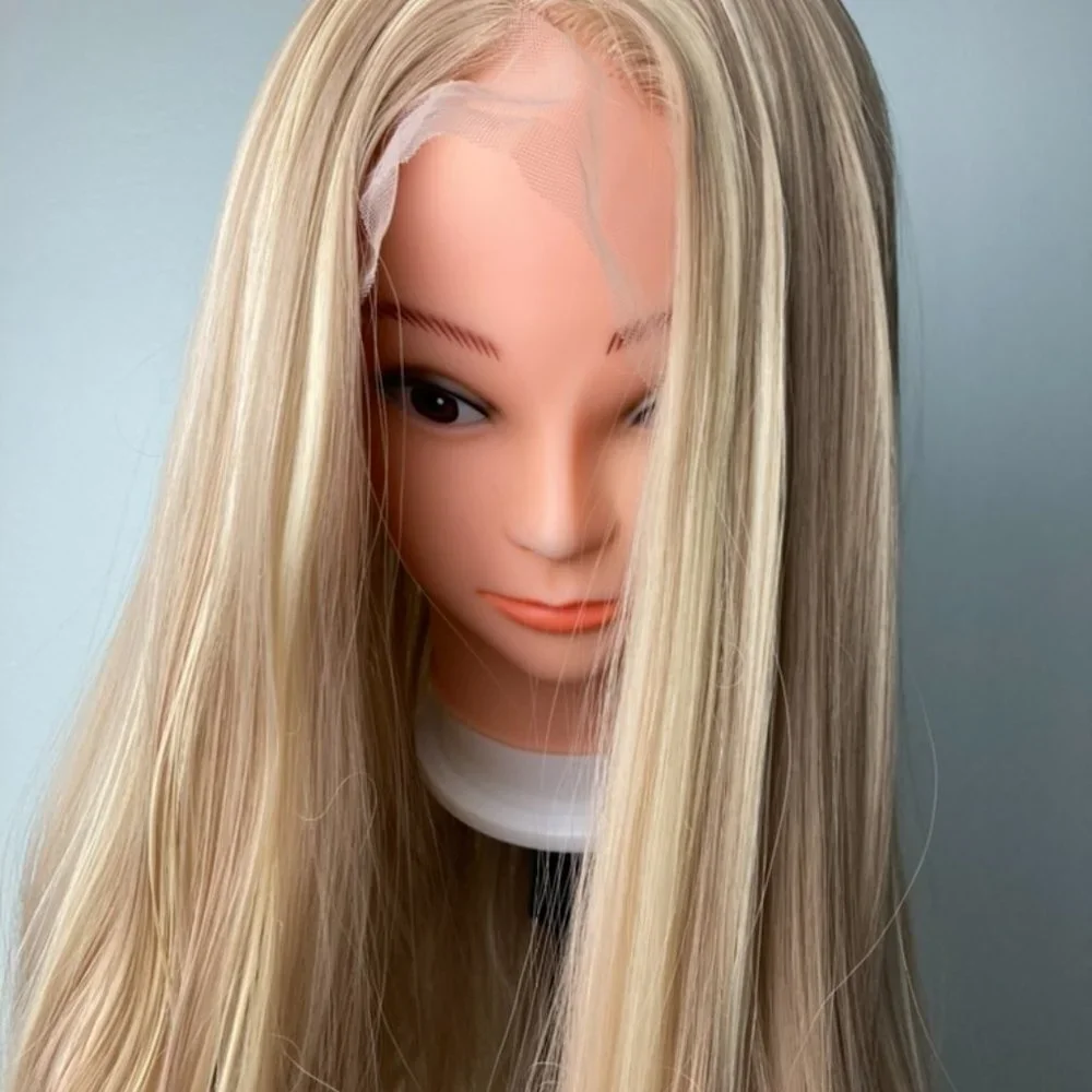 Blonde With Highlight Lace front Wig